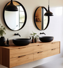moderne Badezimmer 